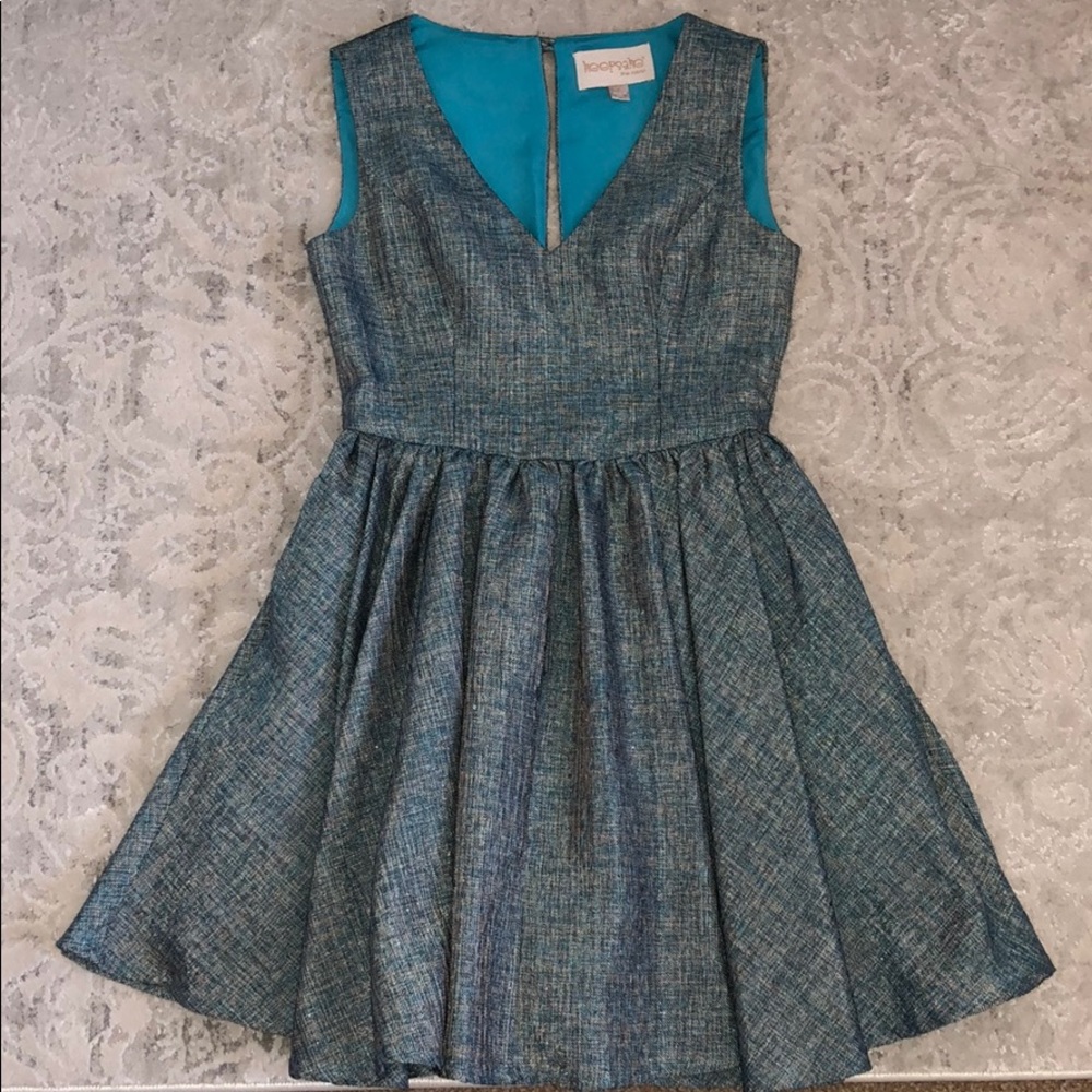 Keepsake the Label Teal Jane Dress